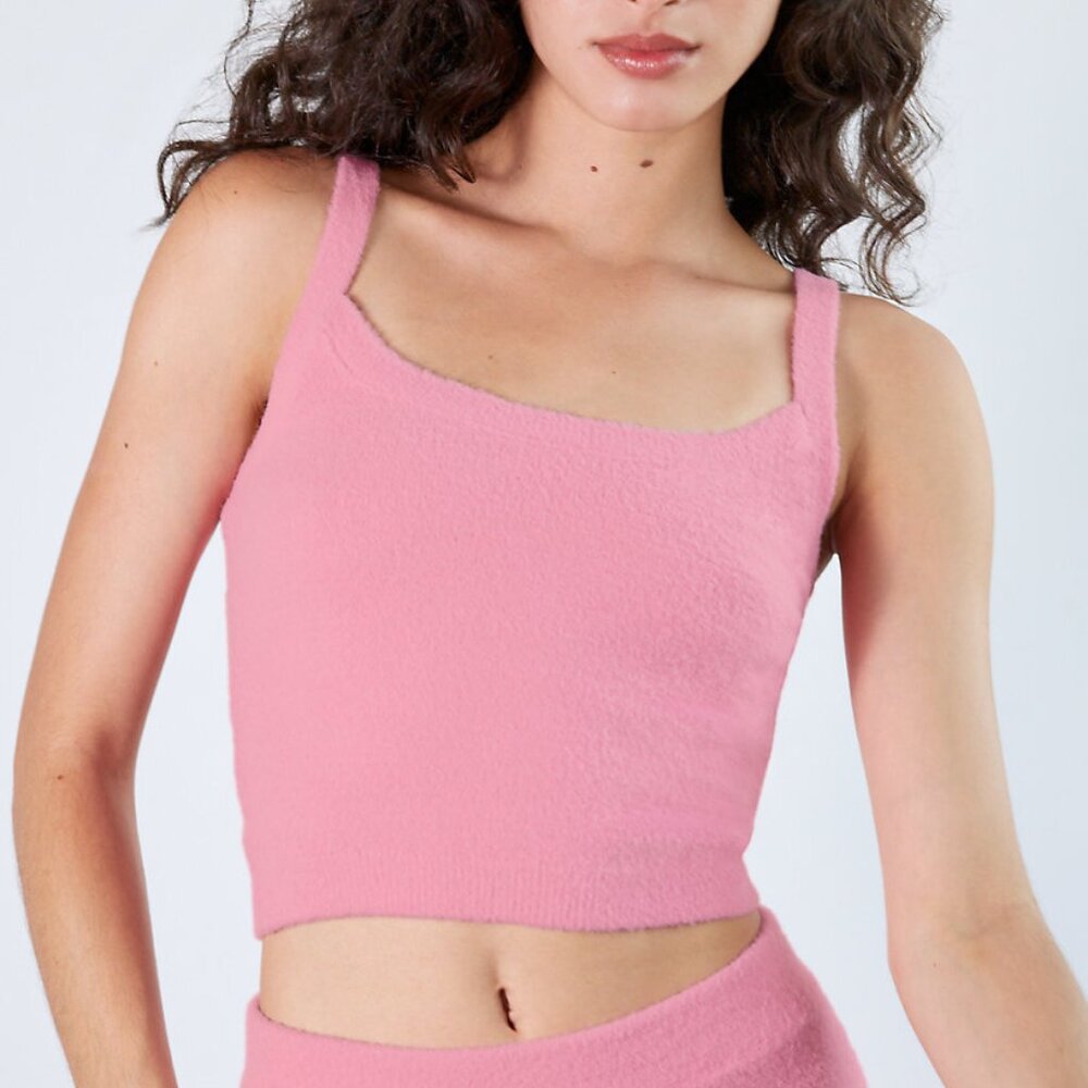 Wilfred Free Hush Knit Tank Top in Pink